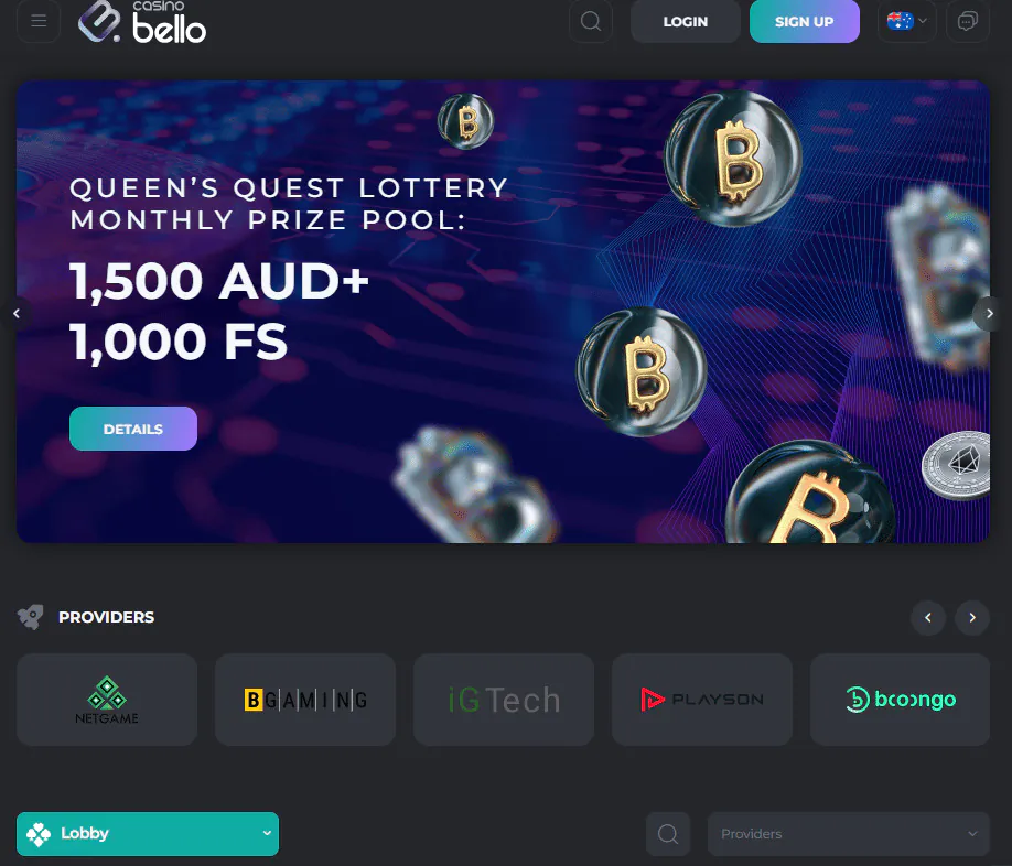 casinobello Providers