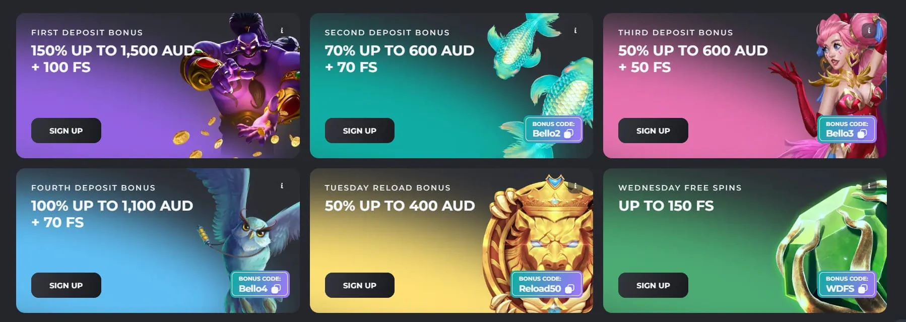 casino bello no deposit bonus