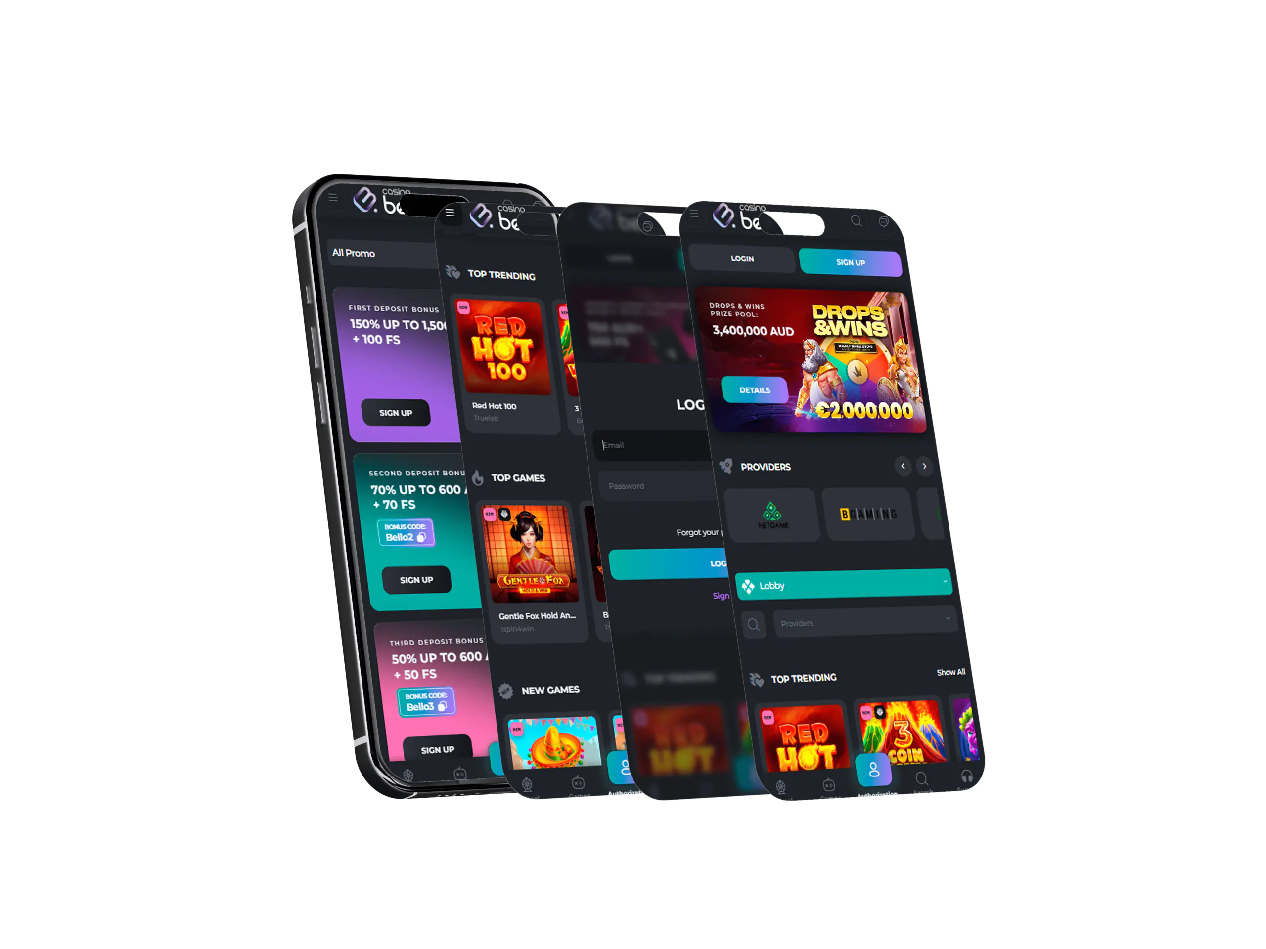 Download CasinoBello App